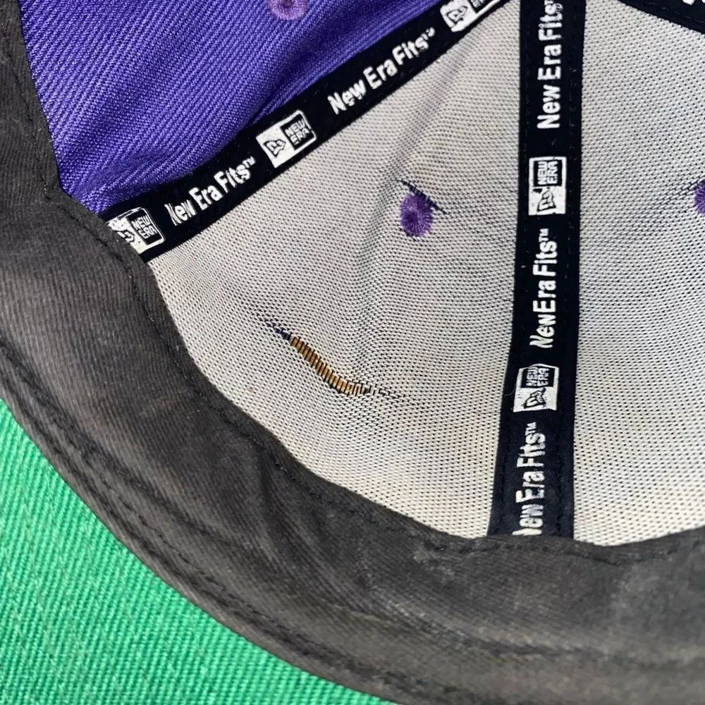 New Era NBA Los Angeles Lakers Snapback Hat 2Tone Color Cap Rare.